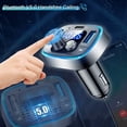 thumbnail image 3 of Émetteur FM Bluetooth pour Voiture, Lecteur Audio Radio, Appel Mains Libres et Récepteur de Musique, 3 of 9