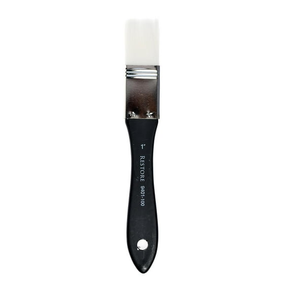 Restore Chalk Brushes 9401-1, synthetic mottler, 1 in. (pack of 2)