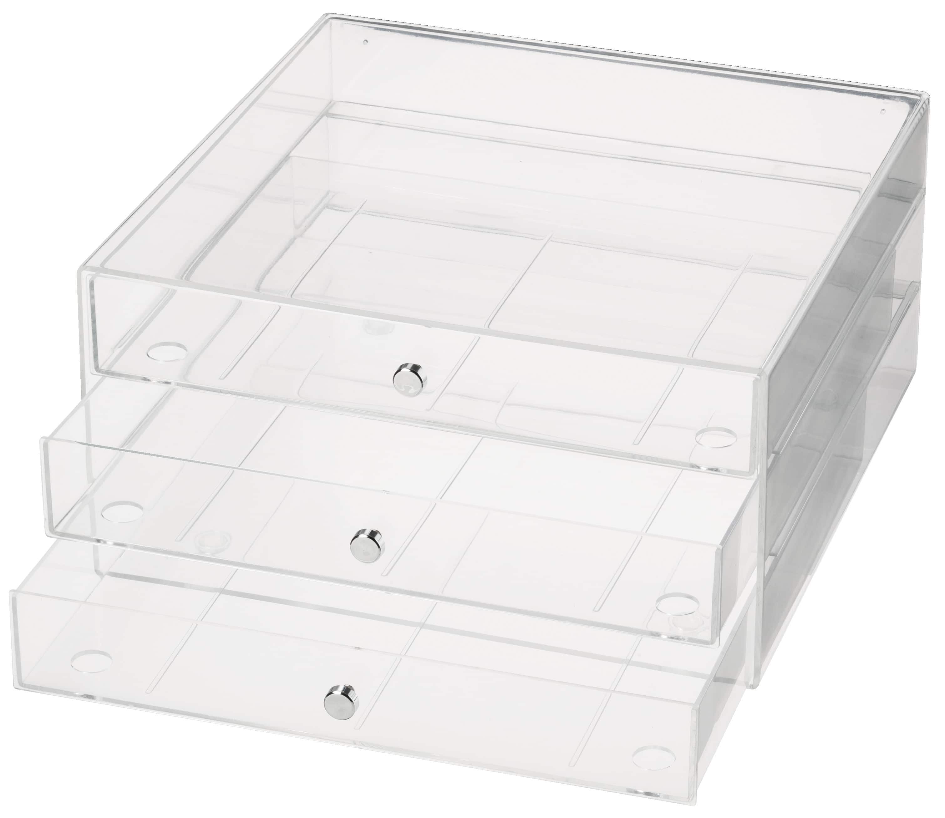 MICHAELS Clear 3-Drawer Organizer by Simply Tidy™ - 3