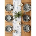 thumbnail image 6 of Ocean Coastal Table Runner, Sea Turtle Coral Starfish Seaweed Hand Drawn Cotton Linen Kitchen Table Decoration Washable Dining Tabletop Runners for Home Party Decor 13x60 Inches, 6 of 9