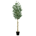 thumbnail image 2 of Nearly Natural Artificial Potted Eucalyptus Tree - 9', 2 of 9