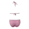 thumbnail image 2 of Traje de baño Op Talla EG Halter Floral con Olán Rosa, 2 of 4