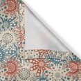 thumbnail image 5 of Ambesonne Botanic Grommet Curtain, Hippie Floral Prehistoric, 50" x 72", Vermilion Beige Teal, 5 of 6