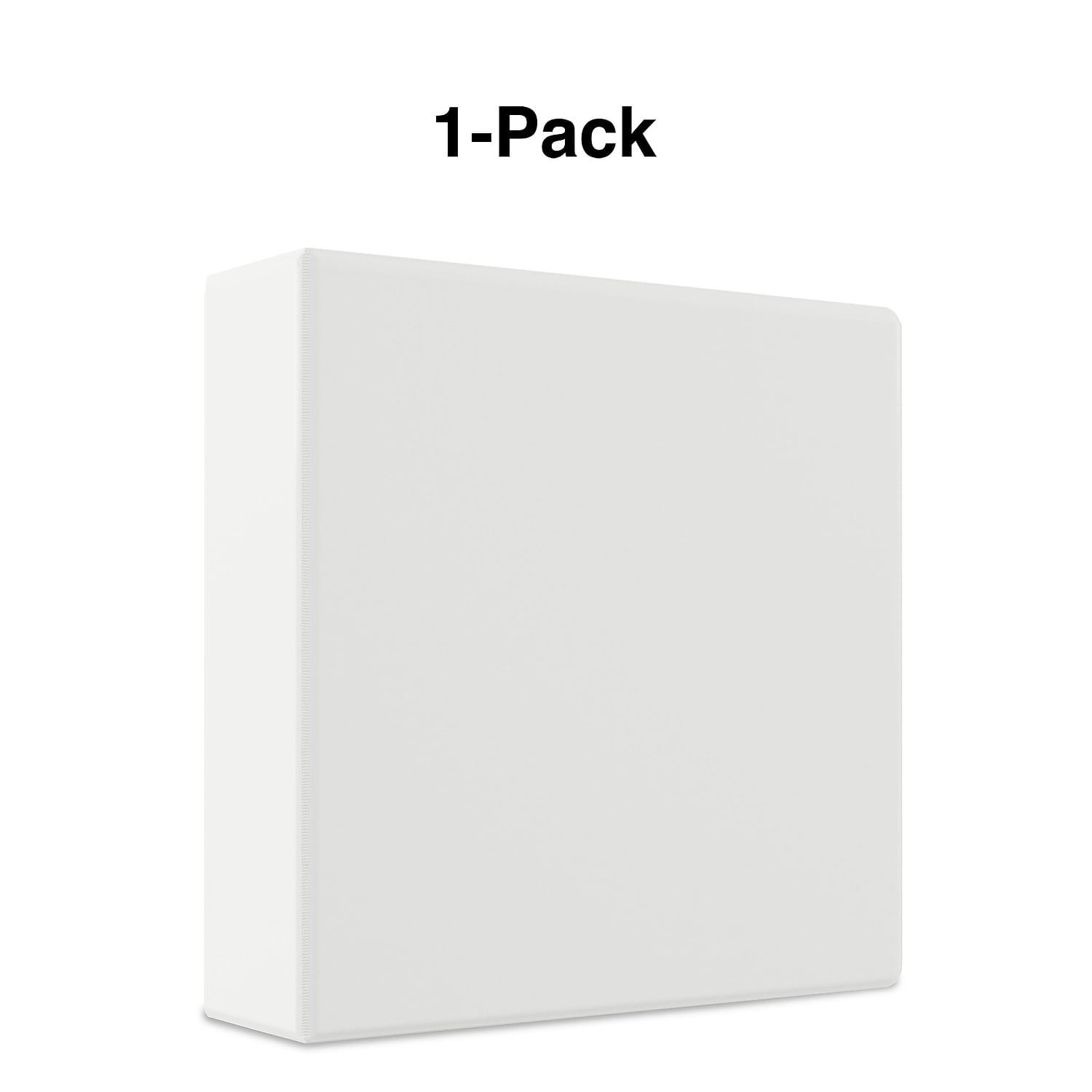 Staples Economy 3" 3-Ring View Binder White  3/Pack ST23743-CCVS
