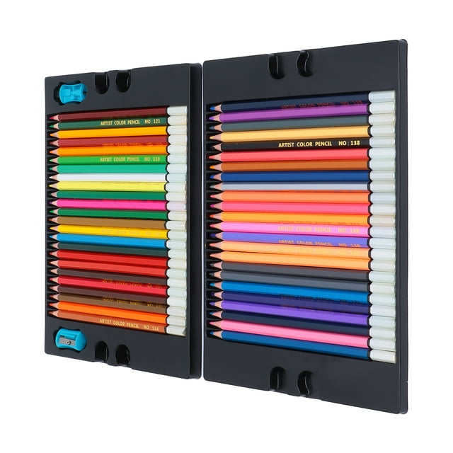 Color Pencil Set Oil Colored Pencils Sharpeners Drawing Tools Hexagonal Wood Oily Colored Pencils Timber Coloring Pencil Oil Color Pencil Colour Pencil