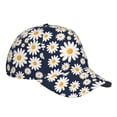 thumbnail image 3 of Daiia Daisy Floral print Baseball Cap Men Women Golf Dad Hat Adjustable Original Classic Low Profile Hat Unconstructed Plain Cap, 3 of 9