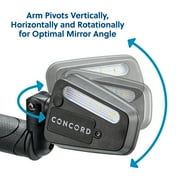 Concord Handlebar Mounted LED Bicycle Mirror