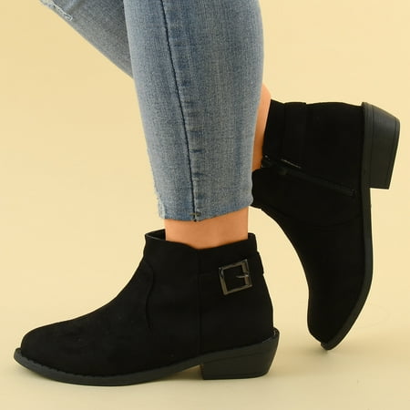 

NEGJ Ladies Boots Fashion Round Toe Boots Stiletto High Heel Platform Boots Breathable Fashion Women Boots