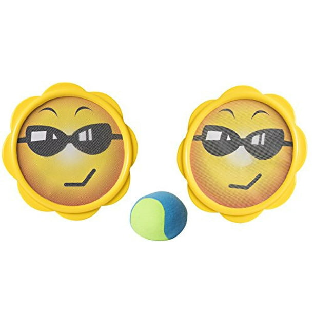 Toss And Catch Stick Grip Mitts Emoji Throw Ball Emoji Toys Games