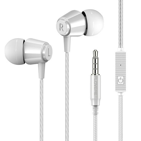 In-Ear Earphone HIFI Stereo Wired Earbuds for Xiaomi iPhone 3.5mm 1.2M with