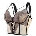 thumbnail image 1 of Lace Design Shapewear Bra for Everyday Comfort with Wide Band Support and Enhanced Lift Smooth Side Support Push Up Plus Thick Cup, 1 of 4