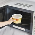 thumbnail image 4 of [Contenedores de almacenamiento de alimentos] FULING, 48 juegos de plástico de 480 ml con tapas, 4 of 9