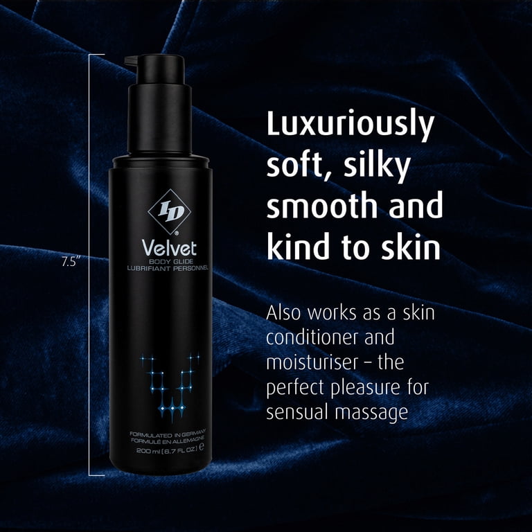 ID Velvet Body Glide Silicone Based Personal Lubricant, 6.7 oz,Water  Based,Gel - Walmart.com