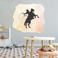 thumbnail image 2 of Country / Western / Cowgirl Wall Decals for Boys Bedroom - Horse Rider Cowboy DIY & Creativity Boy Girl Bedroom Wall Sticker - Size: 10 In x 9 In, 2 of 5