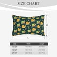 thumbnail image 4 of Lsque Snails And Butterfies Pattern Pillow Case – Soft & Cozy Throw Pillow Cover, Hypoallergenic Cushion Case for Sleeping Women with Envelope Closure-14"x20", 4 of 6