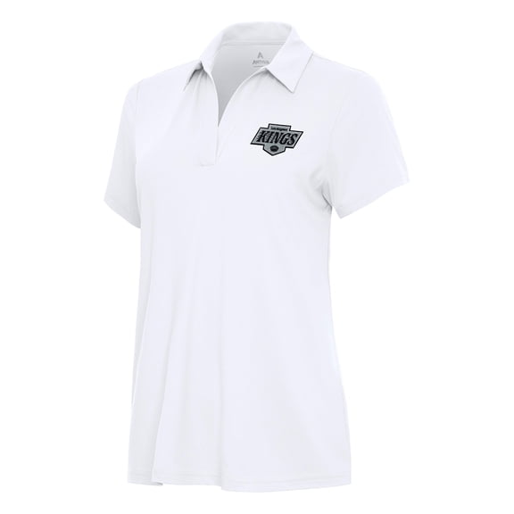 Women's Antigua White Los Angeles Kings Era Polo