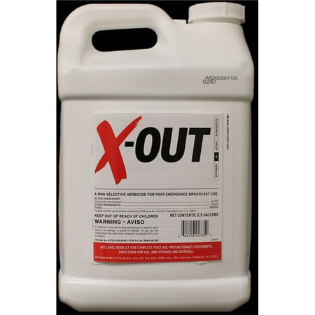 Prime Source X-OUT225G 2.5 gal X-Out Non-Selective