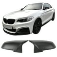 thumbnail image 2 of Ikon Motorsports Compatible with 14-21 F22 2 Series OE Replacement M Sports Upgrade Matte Black Mirror Cover, 2 of 7