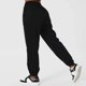 thumbnail image 4 of Pantalones deportivos para mujer con bolsillo deslizante, pantalones deportivos cálidos de felpa de cintura alta para exteriores para otoño invierno negro M, 4 of 7