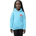 thumbnail image 6 of QITESHIPIN Big Kids Letter Print Pullover Hoodie Long Sleeve Popular Graphic Casual Comfortable Sweatshirt Sky Blue,3-4 Years, 6 of 6