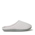thumbnail image 3 of Dearfoams Women's Leslie Quilted Microfiber Terry Memory Foam Clog House Slipper, 3 of 6
