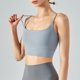 thumbnail image 3 of Chaleco de yoga con almohadilla para el pecho, sujetador deportivo para mujer, tirantes finos para los hombros, ropa interior de fitness para yoga, 3 of 4