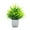 O, variant on ABODELINE Small Fake Potted Plants for Home Decor Faux Eucalyptus Plant in White Pot Artificial Mini Fern Greenery for Bathroom Shelf Indoor Office Desk Living Room Kitchen Decorations