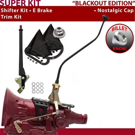American Shifter FMX Shifter Kit Black 23 in. Swan E Brake Trim Kit for F5A5F