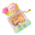 thumbnail image 3 of Hand Crank Music Box Excellent Movement Cute Cartoon Appearance Colored Music Box for Decoration Gift Pink Pig, 3 of 10