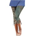 thumbnail image 1 of Womens Relaxed Fit Cargo Pants by Generic XL Solid Black Casual Capris, Drawstring, Cropped, Lightweight, 1 Count, 1 of 5