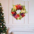 thumbnail image 5 of Tkrady 17.7" Summer Wreaths for Front Door, Spring Outside Peony And Hydrangea Flower Wreath for Spring Summer, Outside Wall Window Farmhouse Indoor Outdoor Party Holiday Home Decor, 5 of 6