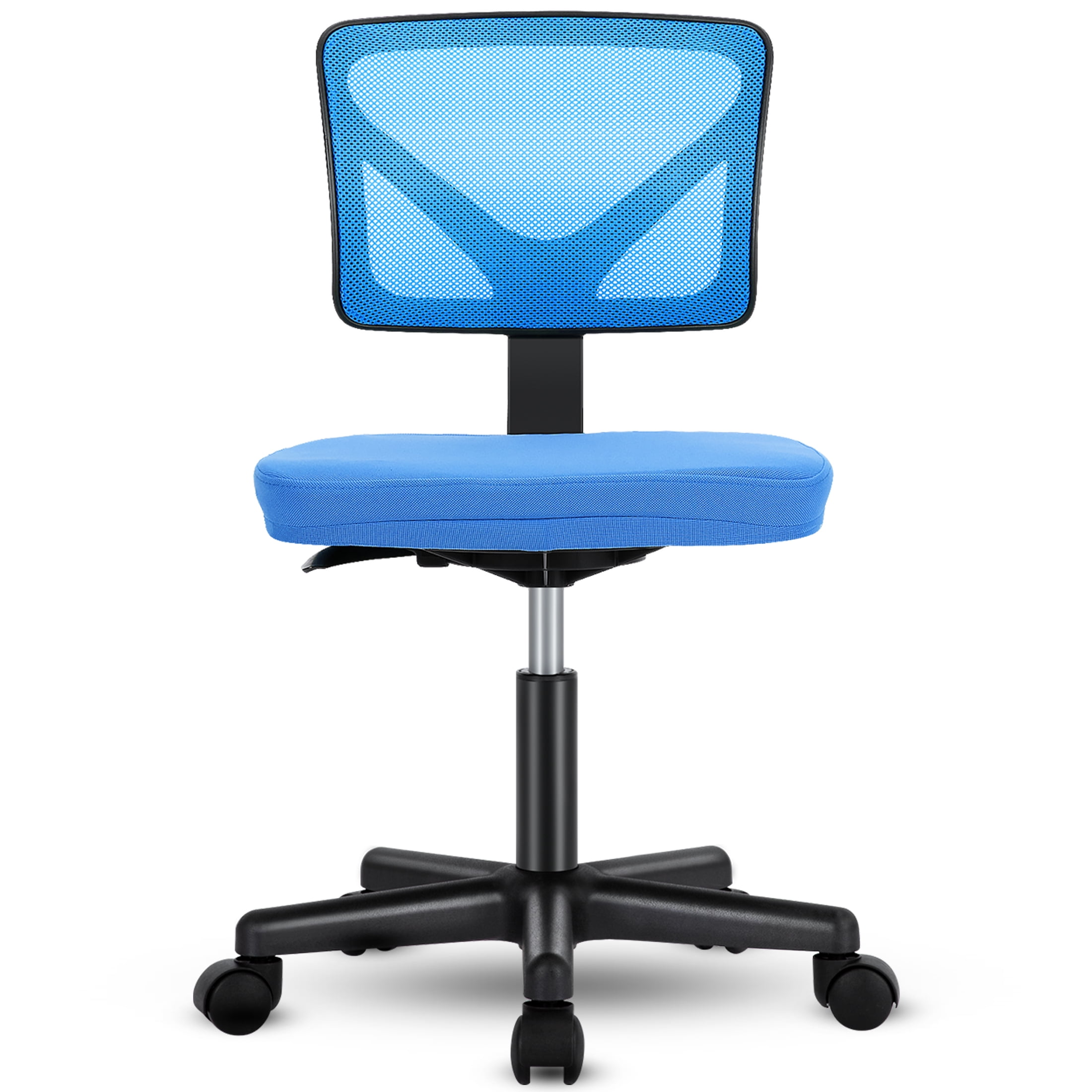 JOINSUN Desk Chair with Lumbar Support & Adjustable Height, 200 lb. Capacity, Blue