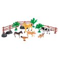 thumbnail image 1 of Set de maquetas de animales en miniatura realista antigolpes para niños, 1 of 5