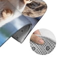 thumbnail image 5 of Yiaed Cute Guinea Pig Sea Print Bathroom Mat Set 2 Pieces Mat Anti-Skid Pad Ultra Soft and Absorbent Bathroom Bath Mat Contour Bath Rugs for Toilet Base, 5 of 6
