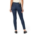 thumbnail image 5 of Levi Strauss Signature Women's and Women's Plus High Rise Skinny Jeans, Inseams: Short, Regular and Long, Sizes 2-28, 5 of 7