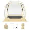 thumbnail image 1 of Gymax 6 x 6 FT Instant Pop up Tent Weatherproof Shelter Sports Tent for 5-6 People, 1 of 10