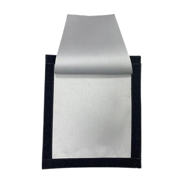 Hot Tent Chimenea Accesorio de Tela Ignífuga Doble Capa Anticalor Silicona Reforzada con Solapa Antilluvia Instalación Fácil Adecuado para Uso Exterior Camping Tienda Estufa