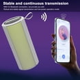 thumbnail image 5 of QTOCIO Bluetooth Speaker, High Appearance New Wireless Bluetooth Speaker With 5 Colorful Light Modes, High Volume, High Sound Quality, Portable Sound, Easy To Carry, 5 of 5