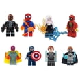 thumbnail image 4 of Super Mini Heros Figures Set, 36PCS Action Figures Building Blocks 1.77 inch Toys Birthday Gift for Kids and Fans Collections, 4 of 6