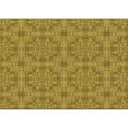 thumbnail image 1 of Ahgly Company Tapis d'Intérieur Lavables en Machine, Rectangles, Zone Jaune Transitionnel, 2' x 5', 1 of 7