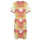 thumbnail image 5 of Vestido de noche Sherbet Wave para mujer, largo ancho con refuerzos, moderno, corto y desenfadado., 5 of 7