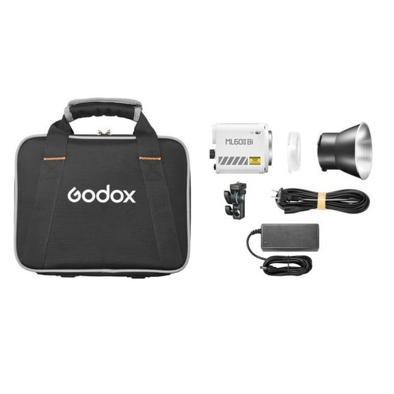 Godox ML60II Bi 60W 2800-6500K Ultra-Compact Handheld COB LED Video Light (White)