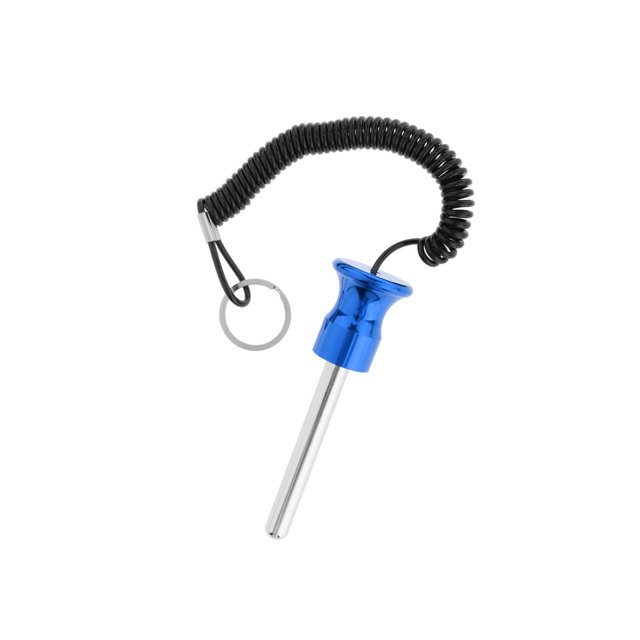 Wweixi Magnetic Weight Stack Pin with Pull Rope Reliable and Sturdy Replacement Parts Blue 10x80mm 1Set