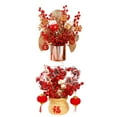 thumbnail image 1 of 2 Jarrones de Plantas de , Macetas de Flores Artificiales para Decoración de Fiestas, 1 of 9