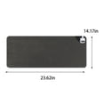 thumbnail image 3 of COFEST Electric Heat Mouse Pad Table Mat Display Temperature Heating Mouse Pad Keep Warm Hand for Office Computer Desk Keyboard Gray, 3 of 9