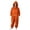 Z-19Orange, variant on Coerni Unisex Kids Jack O Lantern Hooded Onesie Cozy Flannel Pumpkin Onesie Halloween Carnival Party Dress Up Outfit for Boys Girls