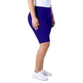 thumbnail image 5 of Bermuda Shorts for Women Plus Size Long Biker Boardshorts Leggings Summer 2026 Yoga Workout Clothes Athletic Wear, 3XL, 5 of 6