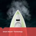 thumbnail image 2 of BLACK+DECKER Easy Steam Compact Iron for Clothes, Smart Steam, 1200W, True Glide Nonstick Soleplate, Auto Shut-off, Anti-Drip, Green & White, 2 of 14