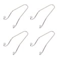 thumbnail image 3 of Weiweiguan 4pcs Interior Headrest Organizer Car Back Seat Hooks Rhinestone Car Storage Hooks, 3 of 6