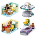 thumbnail image 2 of Bloques de construcción SLUBAN The Garfield Show 2024, modelo clásico de TV, dibujos animados, películas de anime, muñecos de gato, juegos de ladrillos para ensamblar, juguetes para niños, regalo, 2 of 5